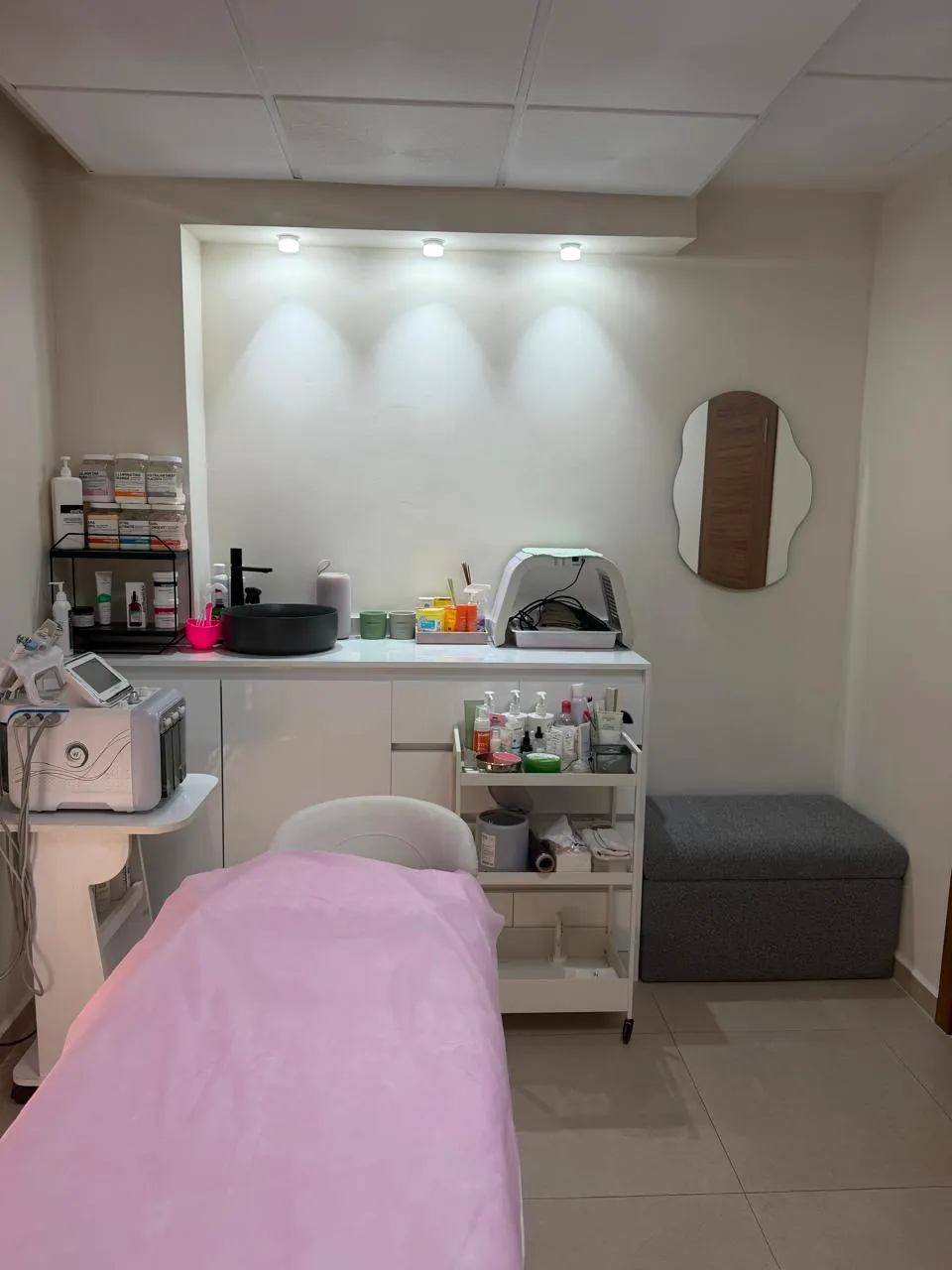 Cabine soins du visage
