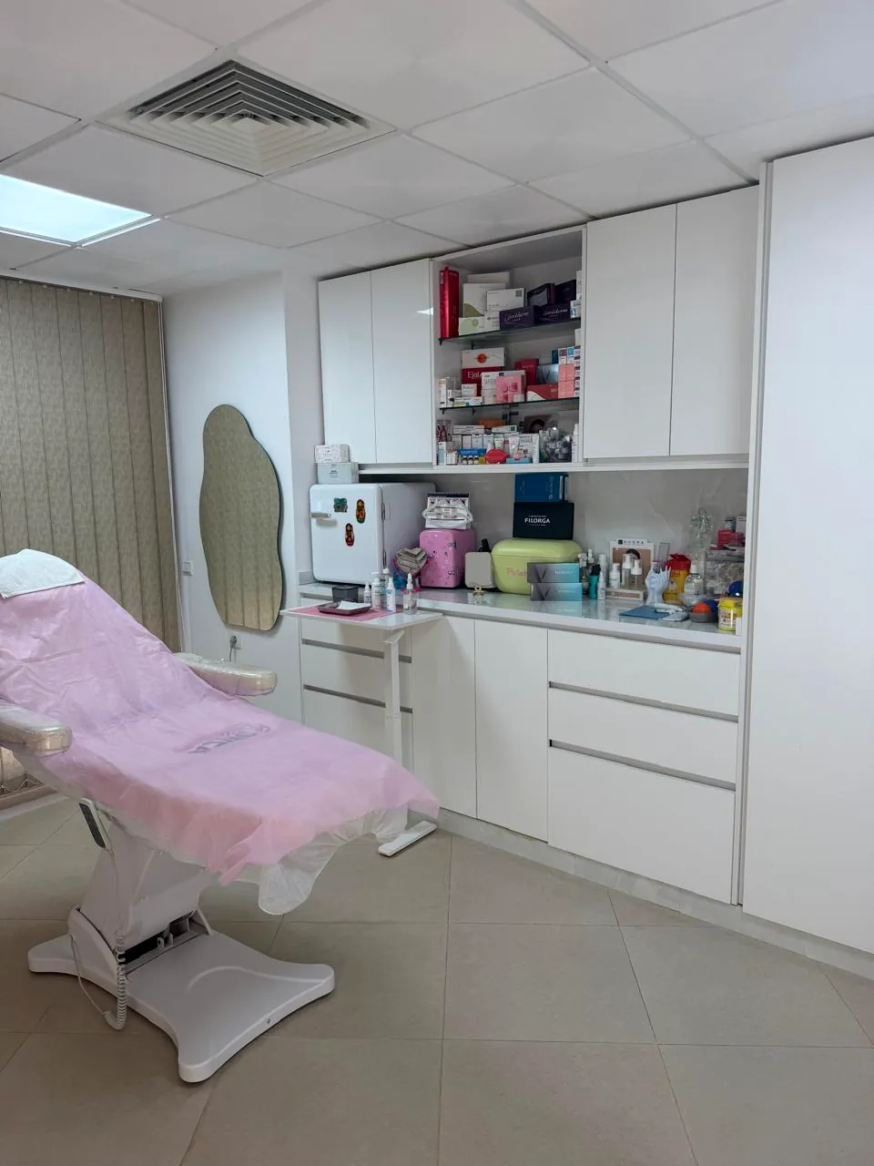 Cabine d'injections